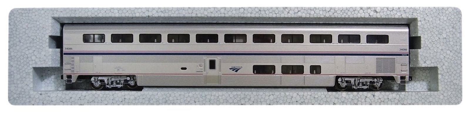 KATO 35-6053 Amtrak Superliner Coach Phase IVb #34086 - BanzaiHobby