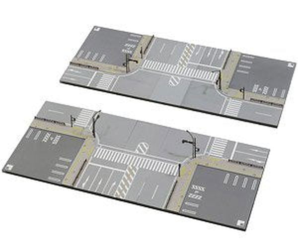 KATO 40-823 Unitram Expansion Set Street Corner - BanzaiHobby
