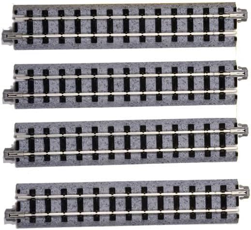 KATO 52-120 Narrow Gauge Uni-Track Straight Line 124mm 4pcs Model Train Supplies - BanzaiHobby