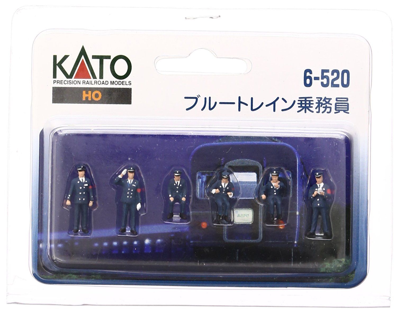 KATO 6-520 Blue Train Trainman 6pcs - BanzaiHobby