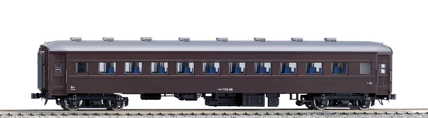 KATO Ohafu 33 Passenger Car, Brown - BanzaiHobby