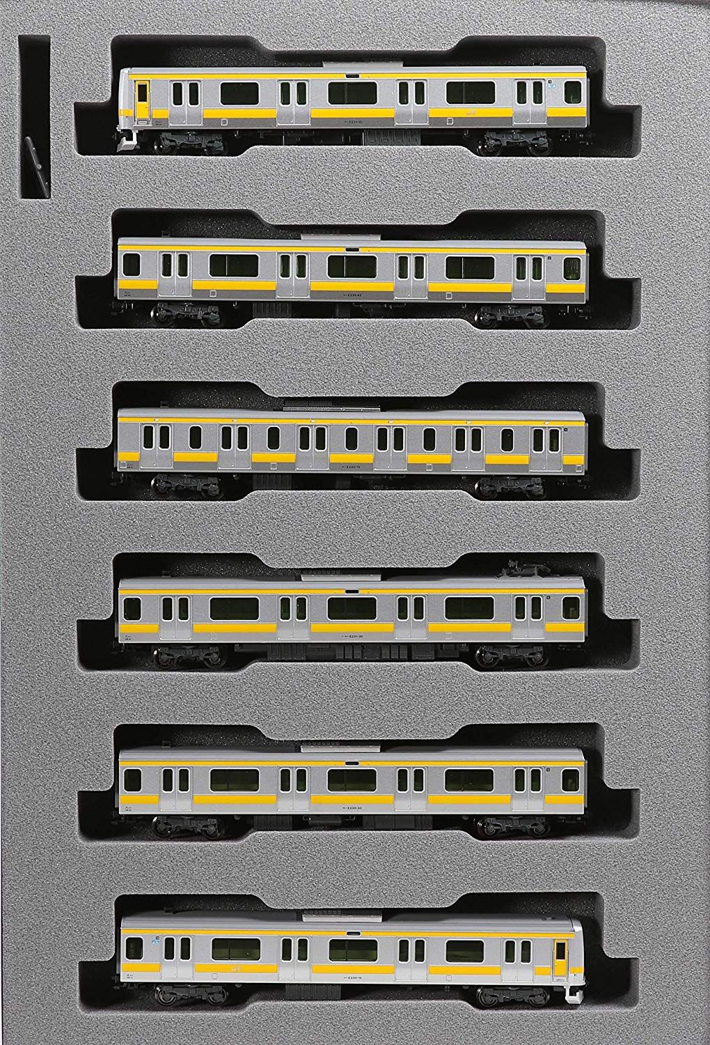 KATO Series E231-0 Chuo-Sobu Line Standard Six Car Set - BanzaiHobby