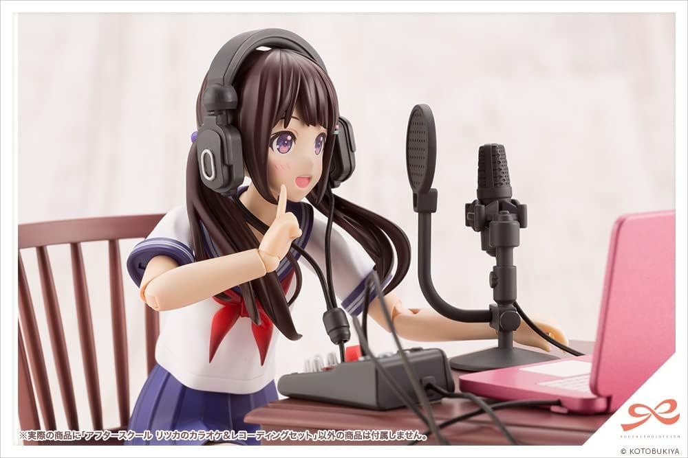 KOTOBUKIYA MV007 Sosai Girl Garden After School Ritsuka Karaoke & Recording Set - BanzaiHobby