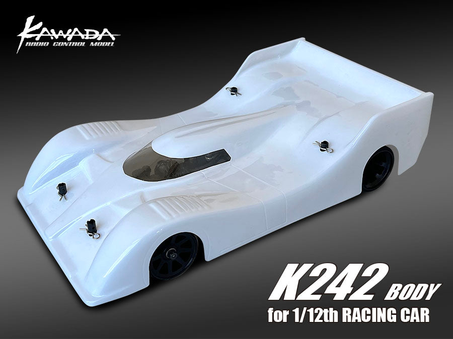 Kawada RS68 K242 BODY for 1/12th RACING CAR - BanzaiHobby