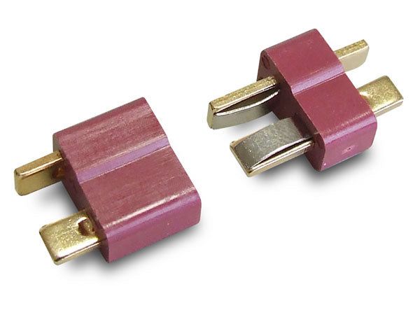 Kawada B17R HE Battery Connector Set Red - BanzaiHobby