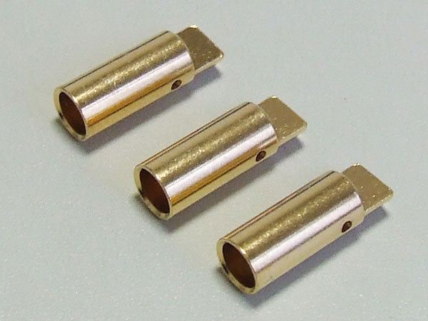 Kawada B582A BL Motor Connector fFemale Flat 3pcs - BanzaiHobby