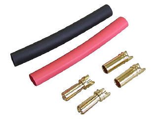 Kawada B70 3.5mm Gold Connectors (Male & Female 2 Pair) - BanzaiHobby
