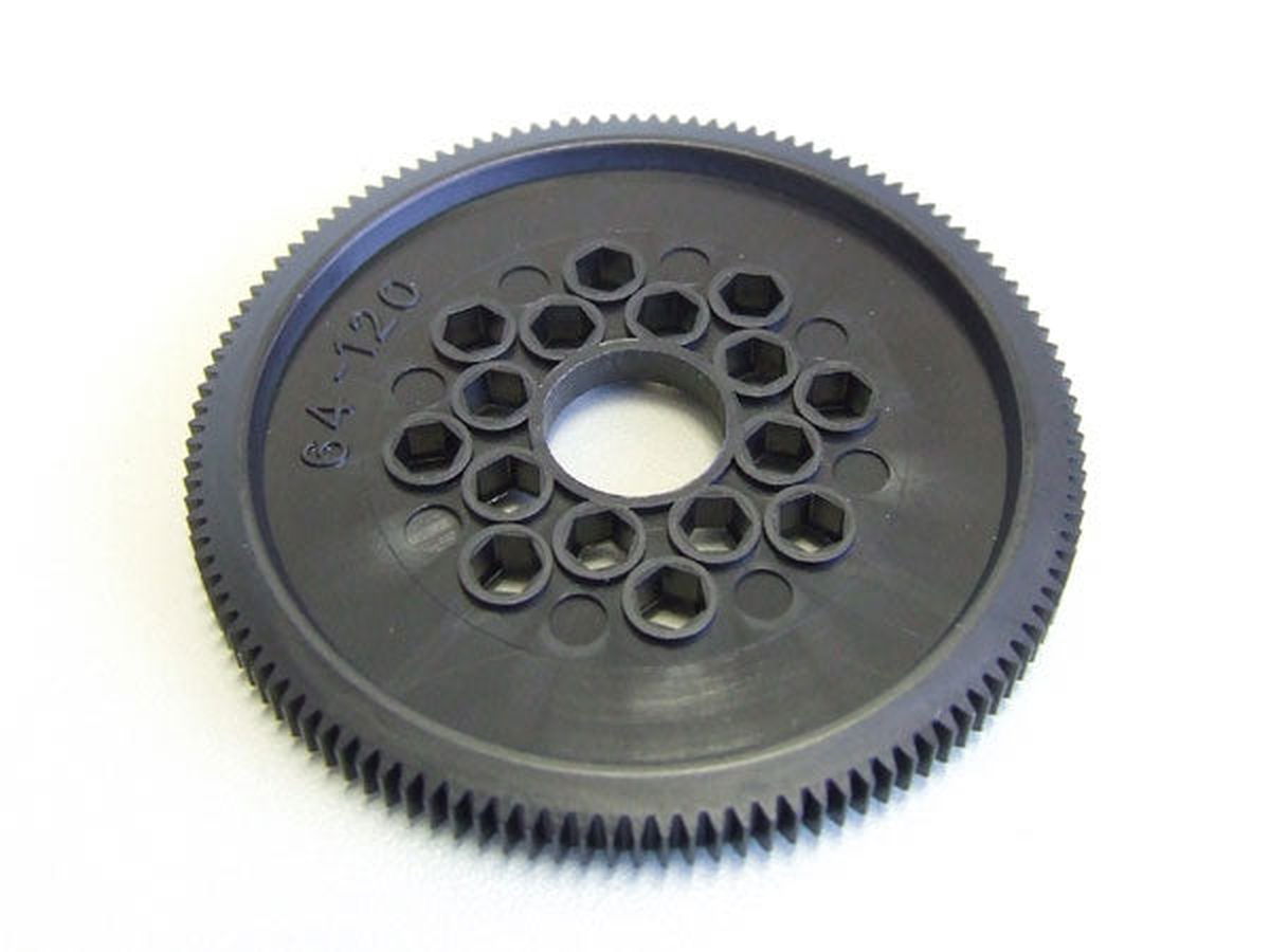 Kawada S64120R 64P 120T Super Tough Spur Gear (Inner Diameter 10) - BanzaiHobby