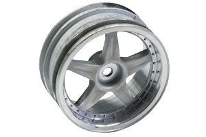 Kawada TU-45P VX WHEEL for MED. NARROW CHROME (X=10mm) : 2pcs. - BanzaiHobby