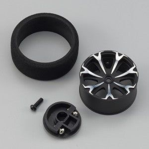 Ko Propo 10551 Aluminum Steering Wheel (for EX-1 KIY) - BanzaiHobby