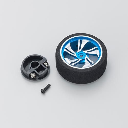 Ko Propo 10627 Aluminium Steering Wheel 3 (Blue) Limited Ed - BanzaiHobby