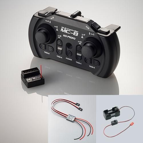 Ko Propo 10717 MC-8 2.4GHz MX-F MAKE-B (MD-2 twin motor mixing ESC set) - BanzaiHobby