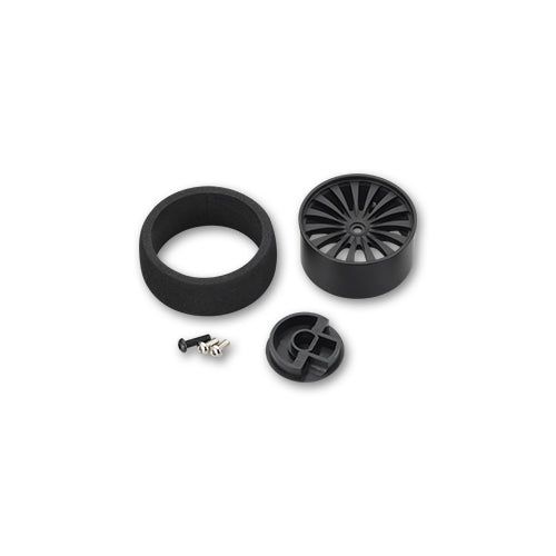 Ko Propo 16182 EX-10 Aluminum Steering Set Black - BanzaiHobby