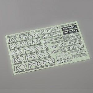 Ko Propo 79061 Ko Propo Decal (White) - BanzaiHobby