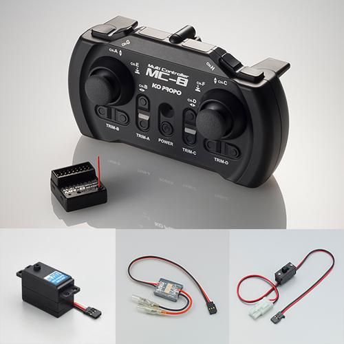 Ko Propo MC-8 2.4GHz MX-F EP Set A(PDS-2503+MD-1) - BanzaiHobby