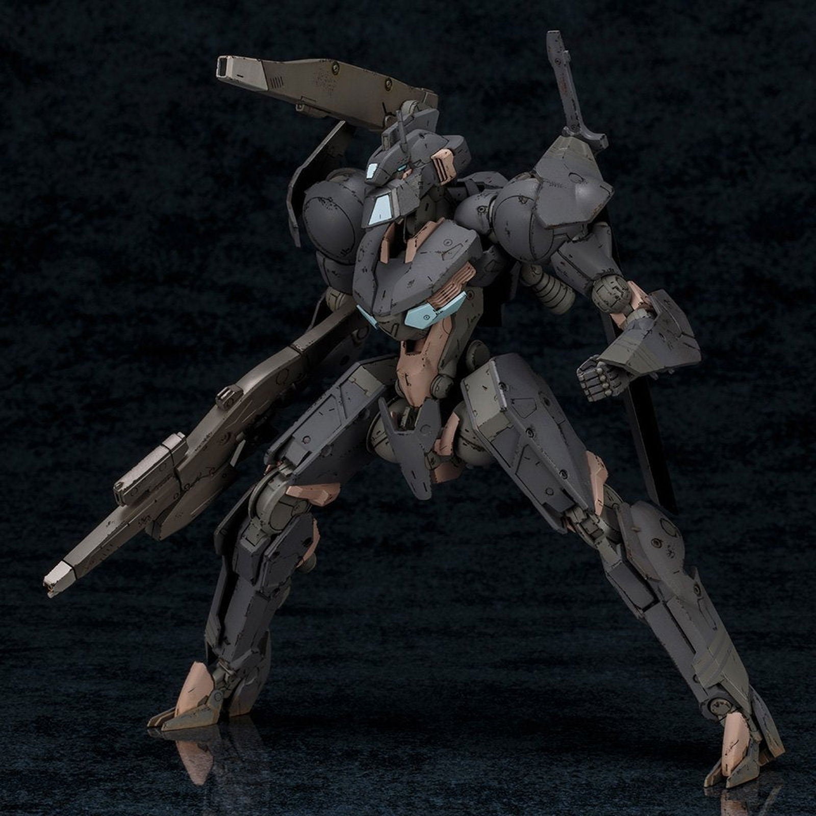 Kotobukiya FA056 Frame Arms Kage Tora (Shadow Tiger) - BanzaiHobby