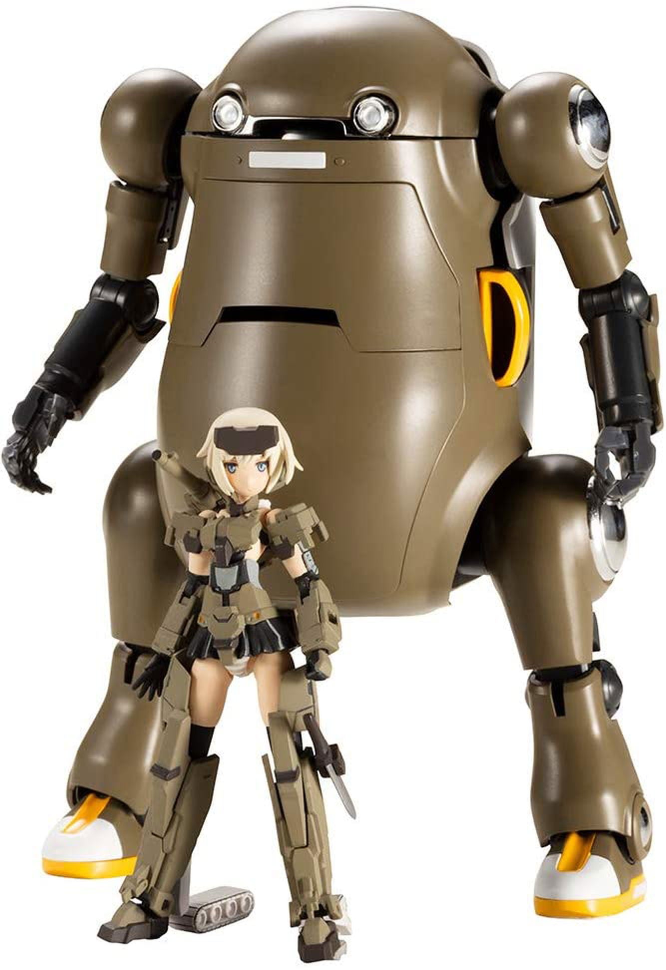 Kotobukiya Frame Arms Girl Hand Scale Gorai with 20 Mechatro WeGo `Brown` - BanzaiHobby
