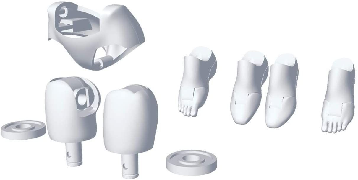 Kotobukiya KP567 Megami Device M.S.G 02 Bottoms Set White - BanzaiHobby