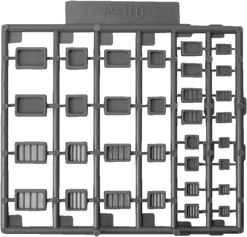 Kotobukiya M.S.G Modeling Support Goods, Plastic Unit P116, Duct Nozzle II - BanzaiHobby