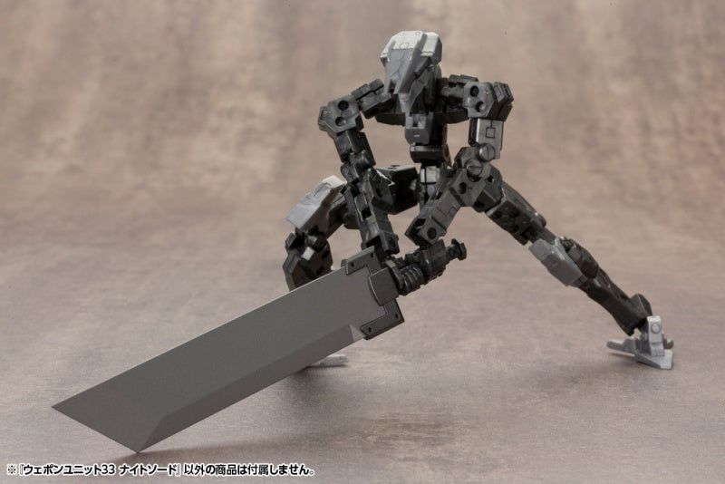 Kotobukiya MW33X Weapon Unit 33 Knight Sword - BanzaiHobby