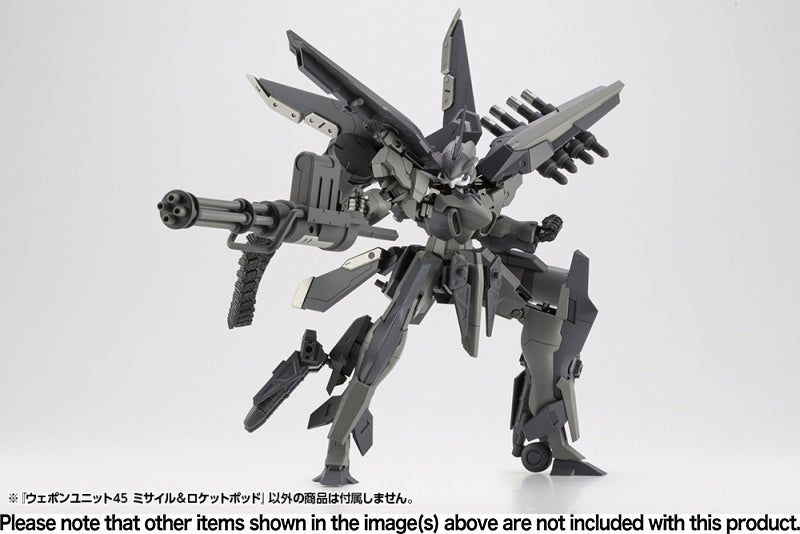 Kotobukiya MW45X Weapon Unit 45 Missile and Rocket Pod - BanzaiHobby