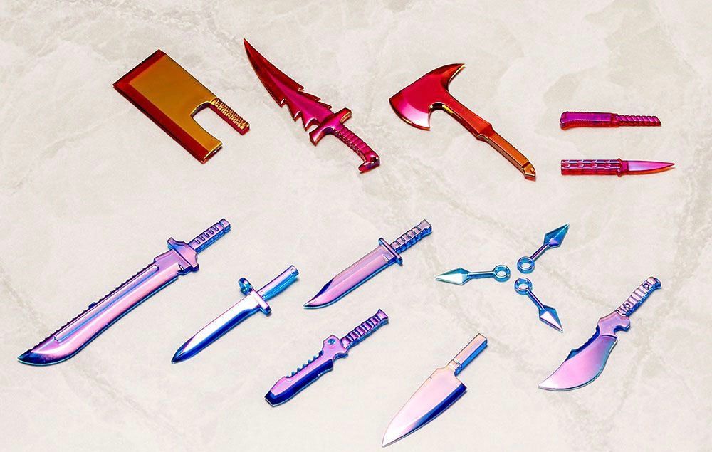 Kotobukiya SP002 Weapon Unit 34 EX Knife Set Special Edition [Polarization - BanzaiHobby