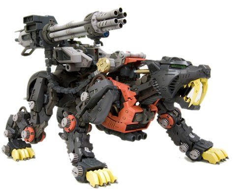Kotobukiya Zoids Tomy Japanese Model Kit ZD024 Saber Tiger [Schwalz Version - BanzaiHobby