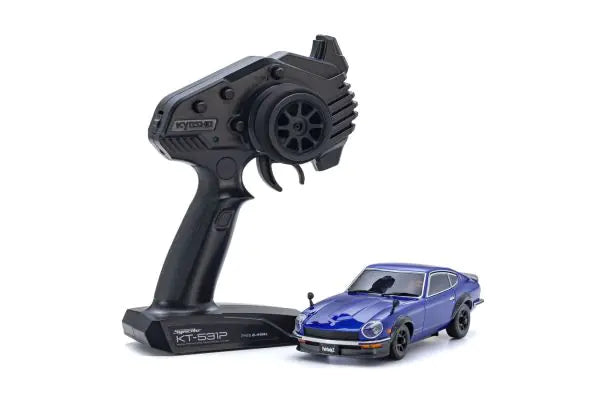 Kyosho 32645MB MINI-Z AWD NISSAN Fairlady 240Z-L Tuned Ver. Metallic Blue - BanzaiHobby