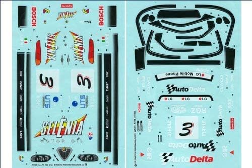 Kyosho 39255-1B Sponsor Decal 1/10 Alfa Romeo 156 GTA - BanzaiHobby