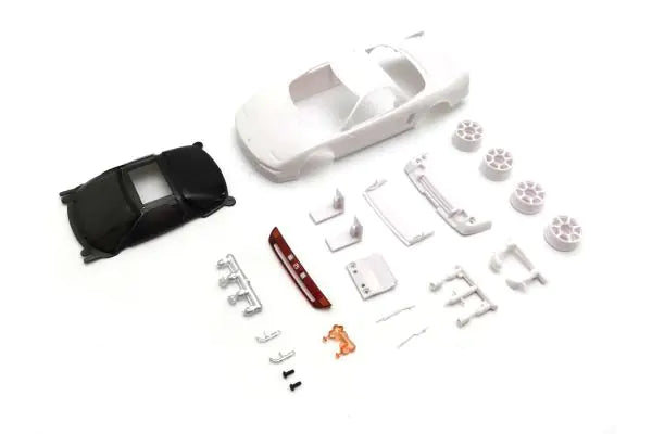 Kyosho MZN220 Honda NSX White body set (w/Wheels) - BanzaiHobby