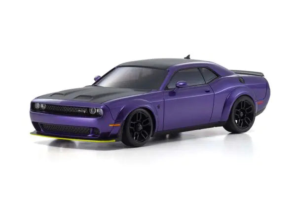Kyosho MZP451PU ASC MA020W DODGE CHALLENGER SRT HELLCAT REDEYE Plum Crazy - BanzaiHobby
