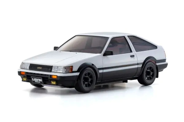 Kyosho MZP473WBK ASC MA020 Toyota LEVIN AE86 White/Black - BanzaiHobby