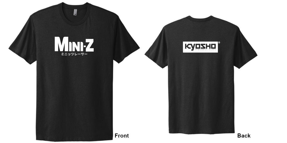 Kyosho 88011S Mini-Z Tshirt black (Small) - BanzaiHobby