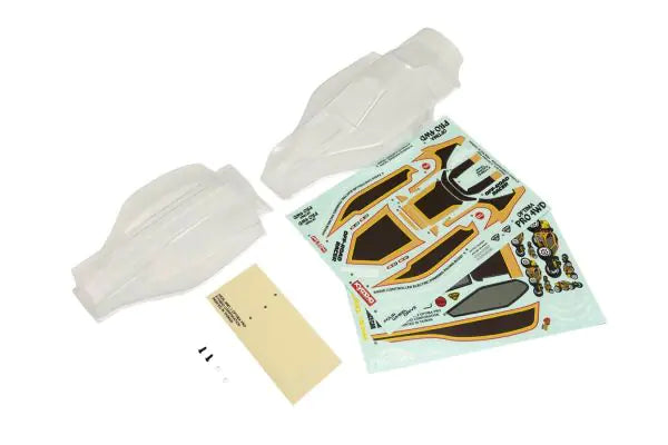 Kyosho OTB249 Non-DecorationBody&UnderBody (OPTIMA PRO) - BanzaiHobby