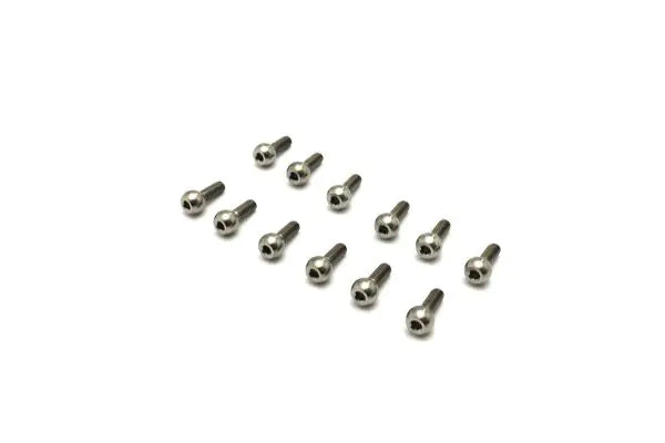 Kyosho OTW158 5.8mm Pillow Ball(64 Titanium/12pcs) - BanzaiHobby