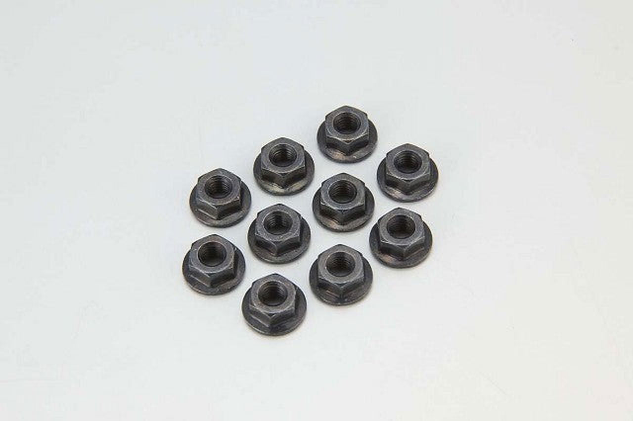 Kyosho 1175 DIS - 1-N4045F Flanged Nut M4 - BanzaiHobby
