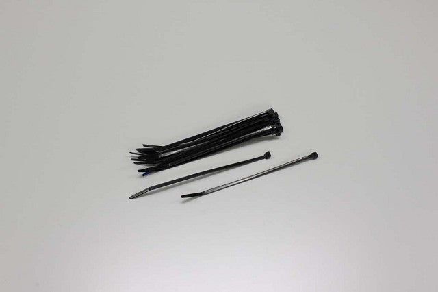 Kyosho 1702BK Black Zip Ties (L) - BanzaiHobby
