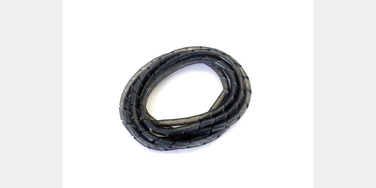 Kyosho 1796SG Spiral Silicone Tube(Smoke Grey) - BanzaiHobby