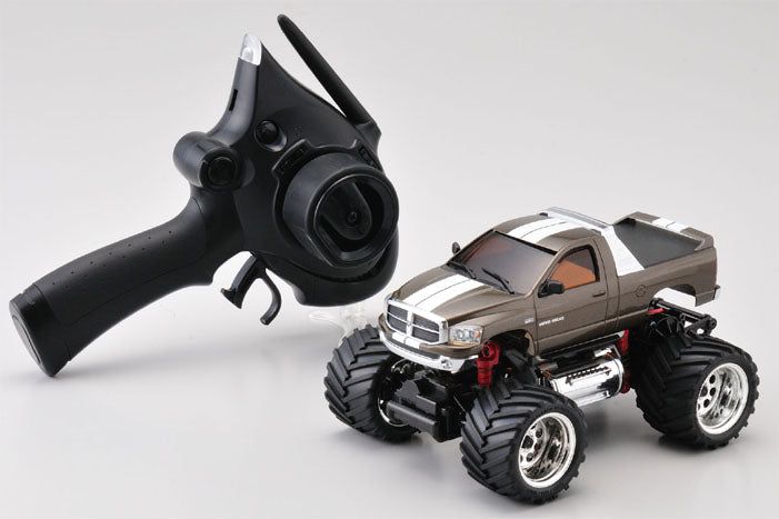 Kyosho 30091GM MONSTER EX Dodge Ram Gun Metalic - BanzaiHobby