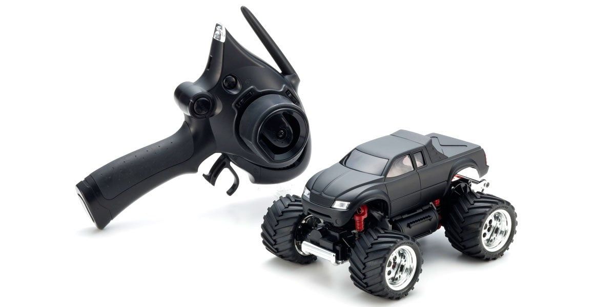 Kyosho 30093BK MZ Monster EX Mad Force Mat Black Ready Set - BanzaiHobby