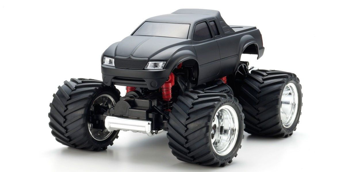 Kyosho 30093BK MZ Monster EX Mad Force Mat Black Ready Set - BanzaiHobby