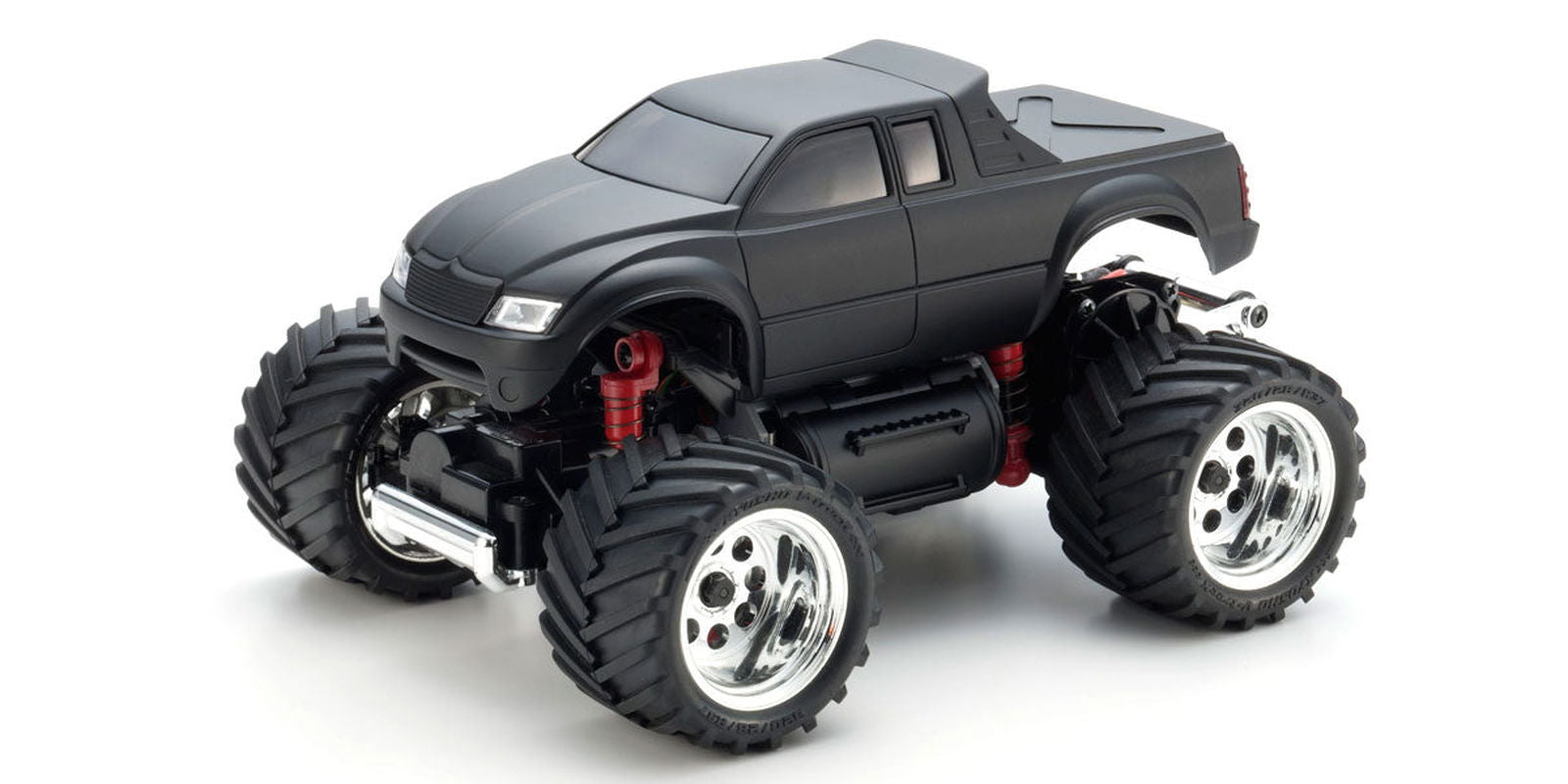 Kyosho 30093BK MZ Monster EX Mad Force Mat Black Ready Set - BanzaiHobby