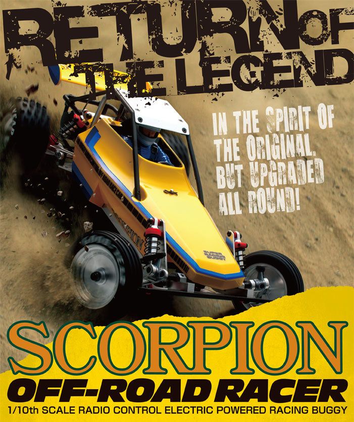 Kyosho 30613D Scorpion 2014 Re-Release - BanzaiHobby