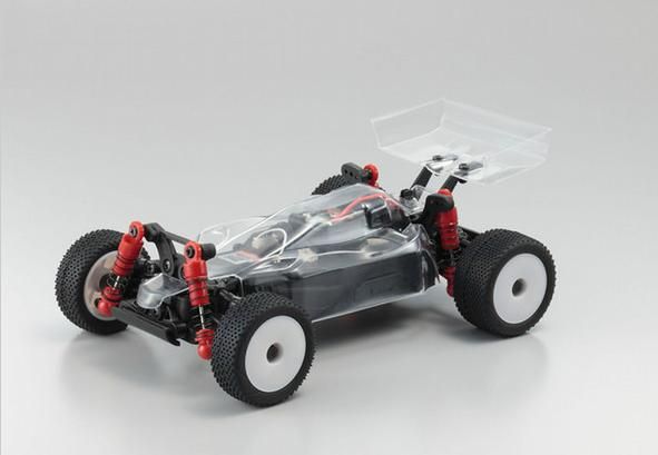 Kyosho 32282BCCL MB-010 ASF BCS Laser ZX-5FS Clear Body - BanzaiHobby