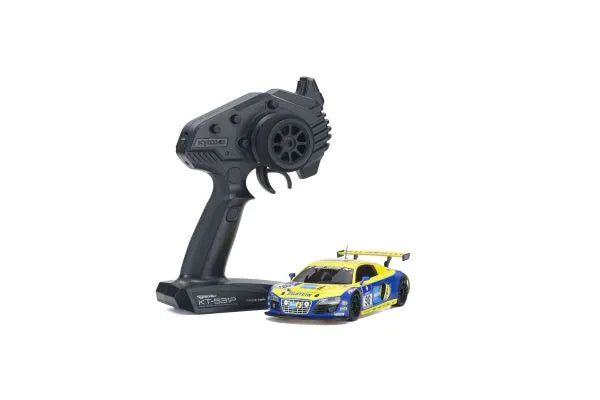 Kyosho 32329BT MINI-Z RWD Series Ready Set Audi R8 LMS Phoenix Racing NBR 2010 #98 - BanzaiHobby