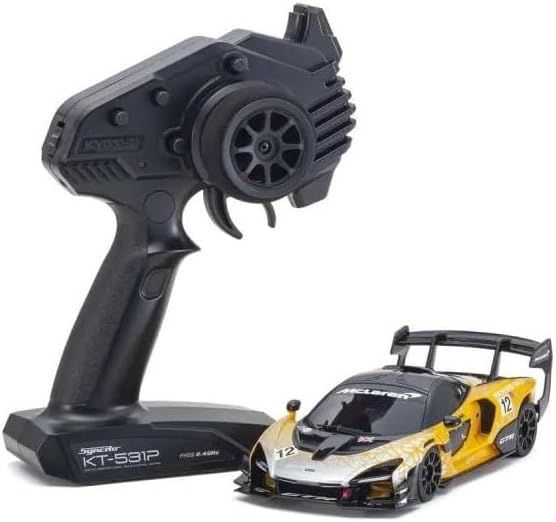 Kyosho 32340OR MR03RWD McLaren Senna GTR Orange - BanzaiHobby