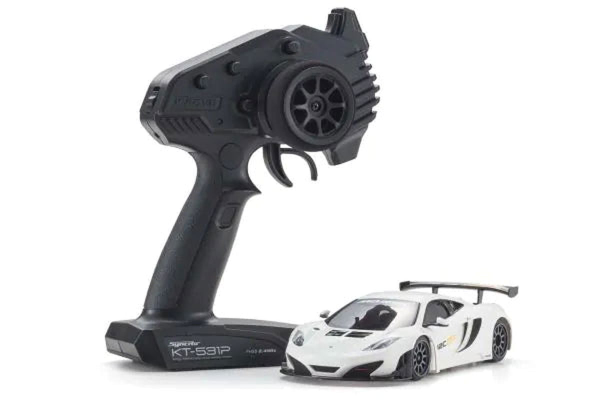 Kyosho 32343W MR03RWD McLaren 12C GT3 2013 White - BanzaiHobby