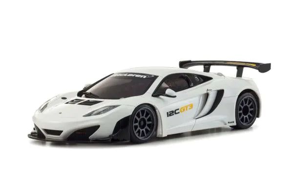 Kyosho 32343W MR03RWD McLaren 12C GT3 2013 White - BanzaiHobby