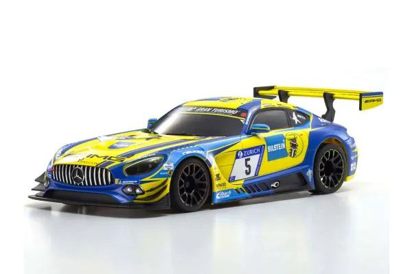 Kyosho 32345BLY MINI-Z RWD Series readyset Mercedes-AMG GT3 No.5 24H Nurburgring 2018 - BanzaiHobby