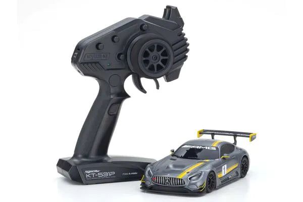 Kyosho 32345GY MINI-Z RWD readyset Mercedes-AMG GT3 Presentation Car - BanzaiHobby